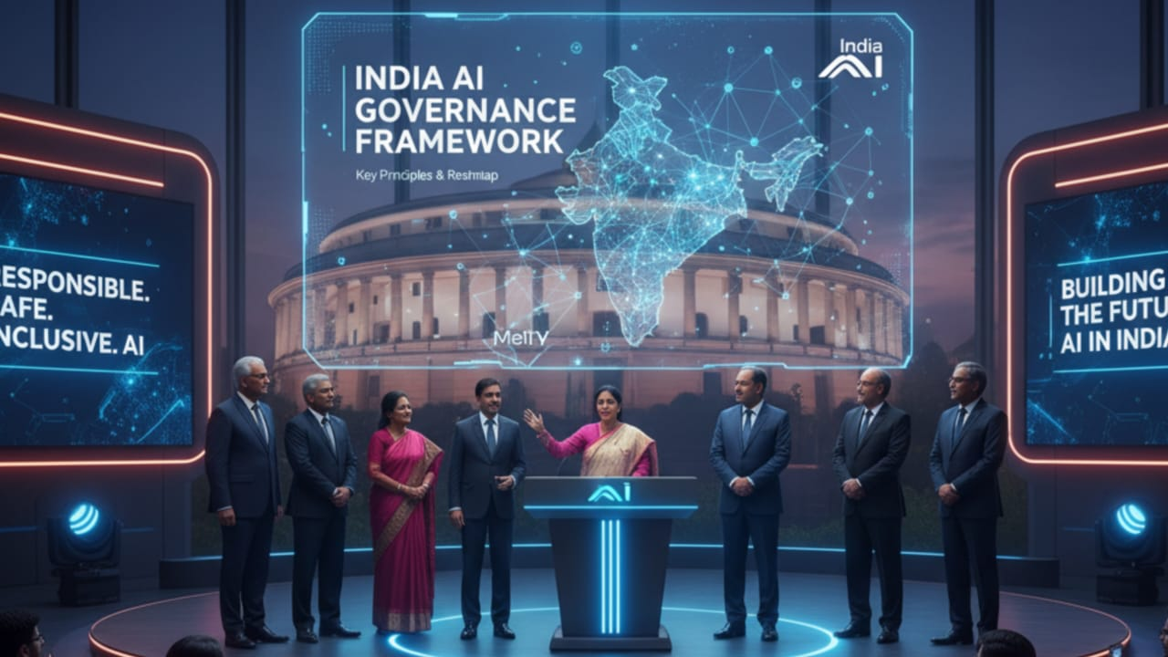 MeitY Unveils India AI Governance Framework! भारत के AI भविष्य का रोडमैप जारी
