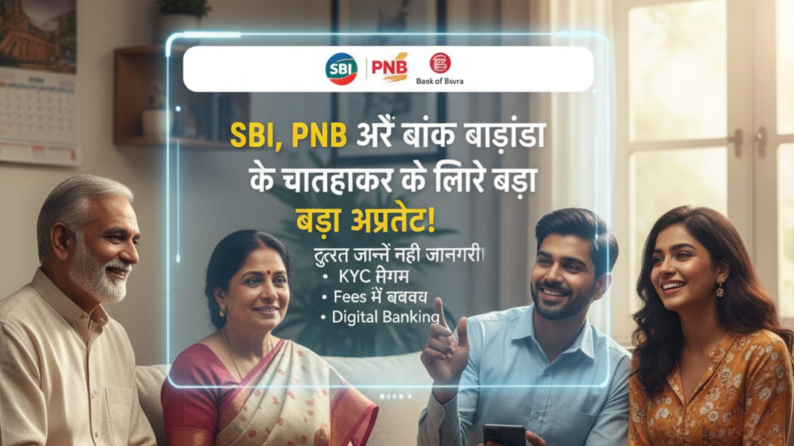 SBI, PNB और बैंक ऑफ बड़ौदा के खाताधारकों के लिए बड़ा अपडेट!